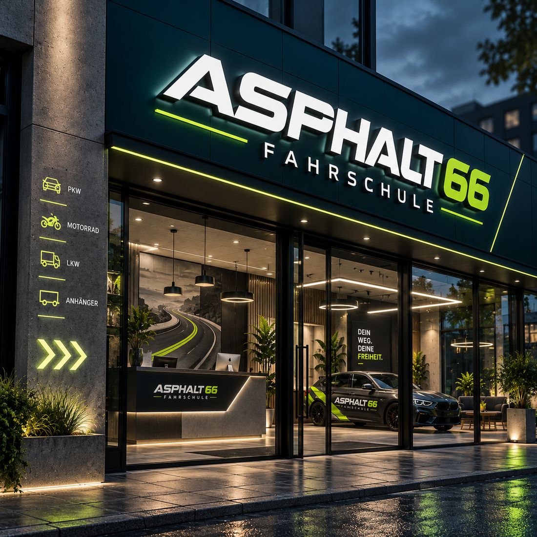 Außenansicht ASPHALT 66